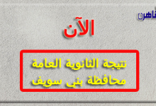 نتيجة الثانوية العامة 2024 محافظة بني سويف بالاسم فقط ورقم الجلوس-نتيجة الصف الثالث الثانوي 2024 محافظة بني سويف