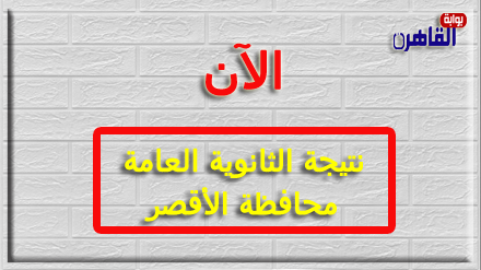 نتيجة الثانوية العامة 2024 محافظة الأقصر بالاسم فقط ورقم الجلوس-نتيجة الصف الثالث الثانوي 2024 محافظة الأقصر